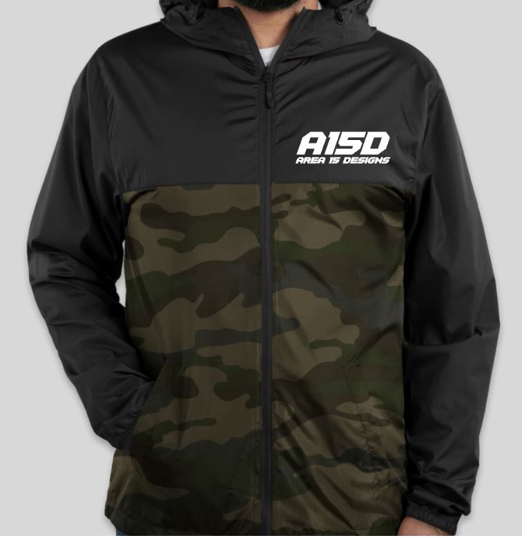 AREA 15 DESIGNS RAIN JACKET