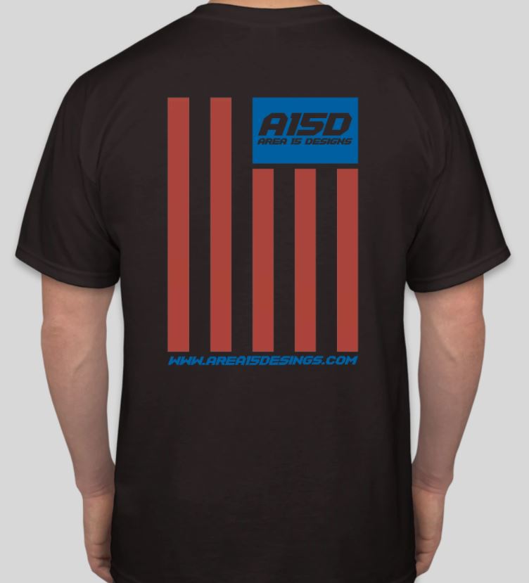 AREA 15 DESIGNS FLAG TEE
