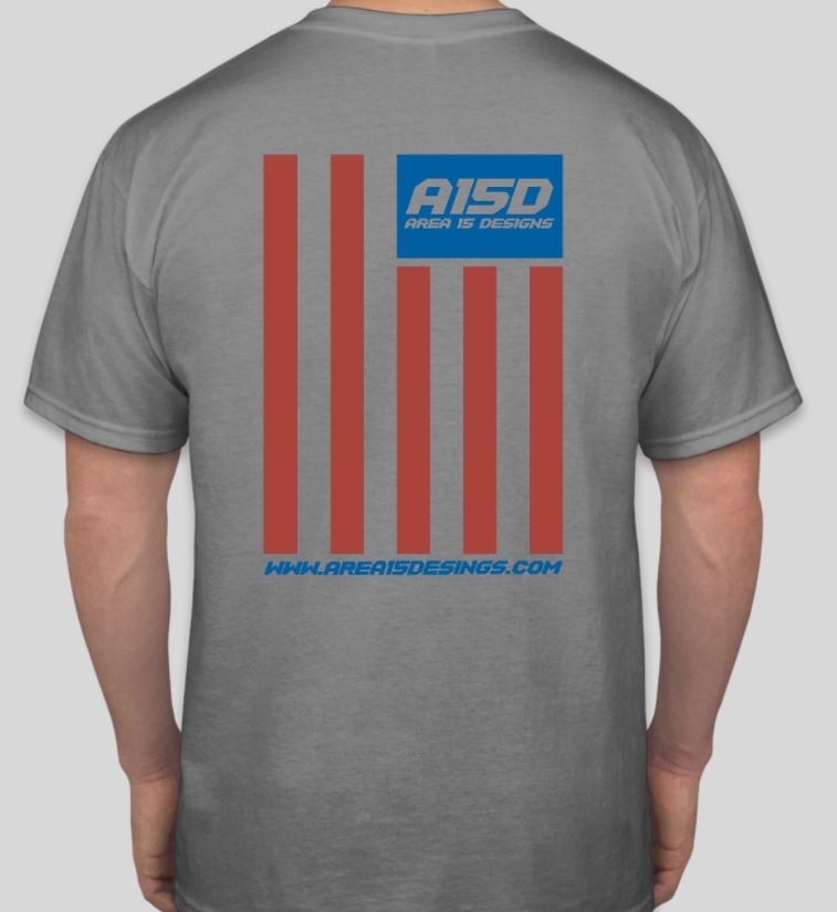 AREA 15 DESIGNS FLAG TEE