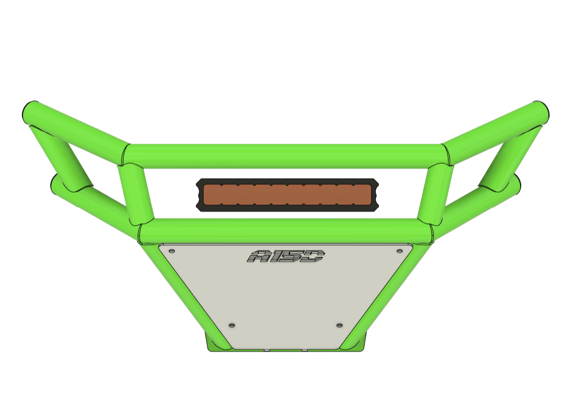 Area 15 Designs Kawasaki H2 NightRunner Front Bumper Front View