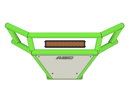 Area 15 Designs Kawasaki H2 NightRunner Front Bumper Front View