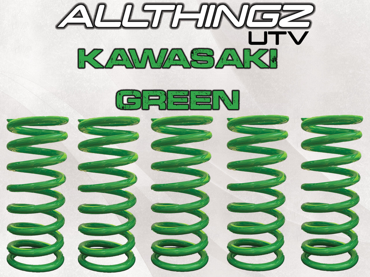 KAWASAKI KRX 1000ES 2 SEAT TENDER SPRING KIT ( Live Valve Shocks)