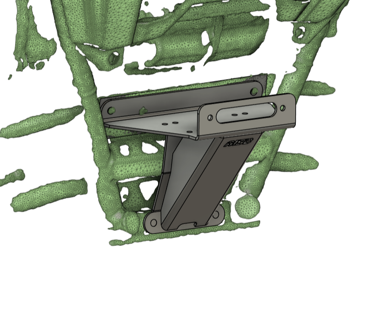 Area 15 Designs Rear Winch Mount CAD 2