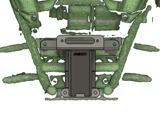 Area 15 Designs Rear Winch Mount CAD 3