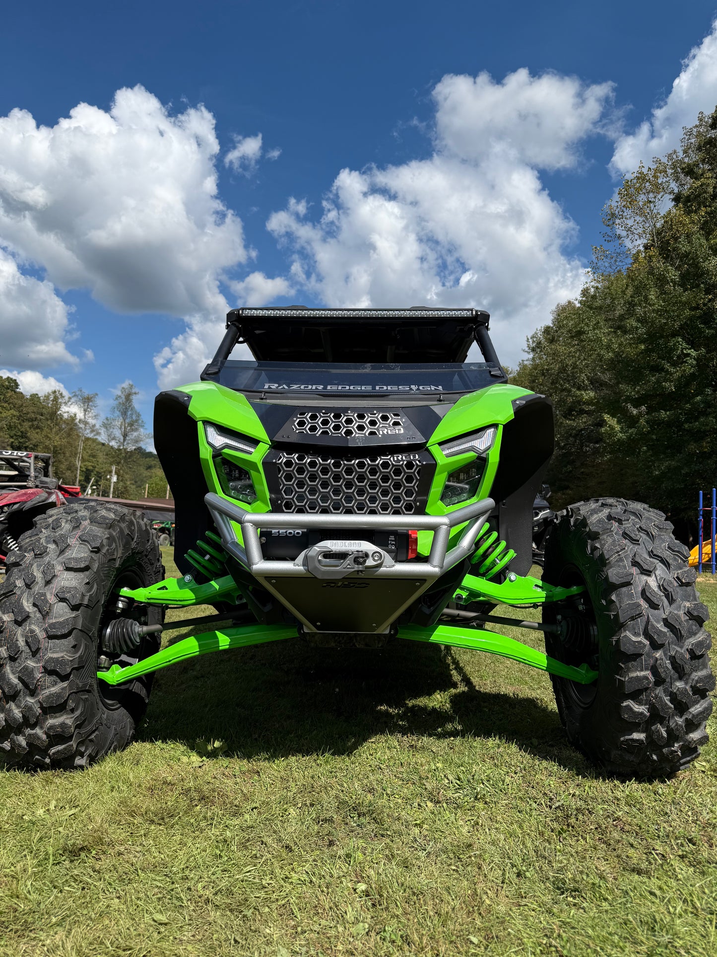 Kawasaki Teryx H2 Winch Bumper