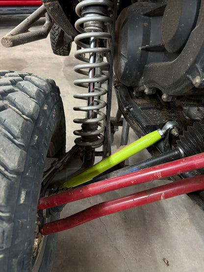 Rear View – Area 15 Designs Adjustable Toe Links on Kawasaki KRX | Precision DOM Suspension Upgrade
