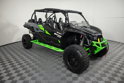 KRX TR with Area 15 Designs HD Kickers and Outlaw Front Bumper in KRX Green
