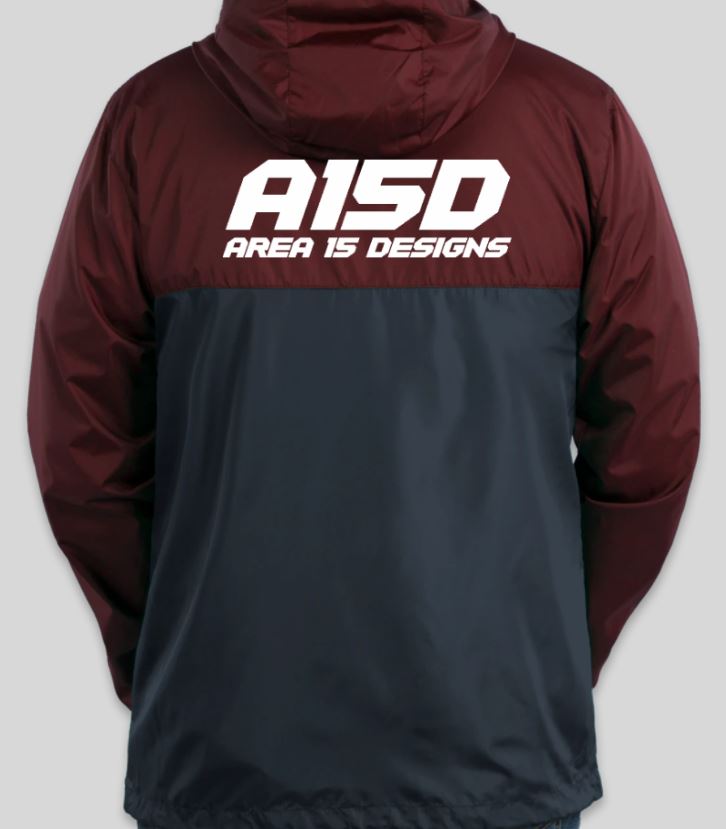 AREA 15 DESIGNS RAIN JACKET
