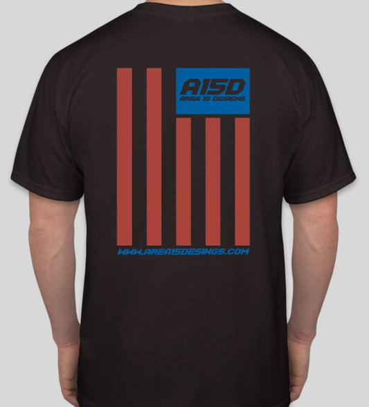 AREA 15 DESIGNS FLAG TEE