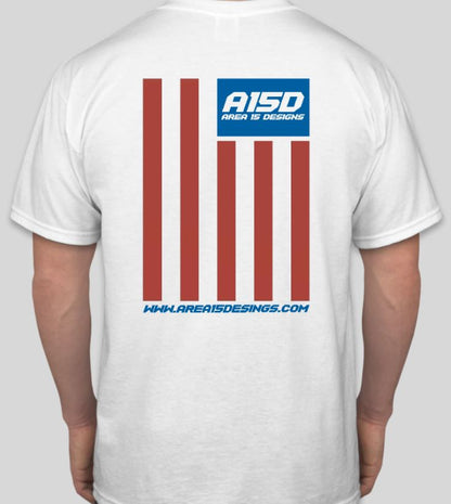 AREA 15 DESIGNS FLAG TEE